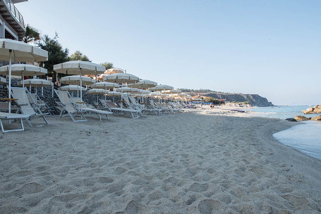 Resort Baia del Godano per bambini in Calabria, spiaggia
