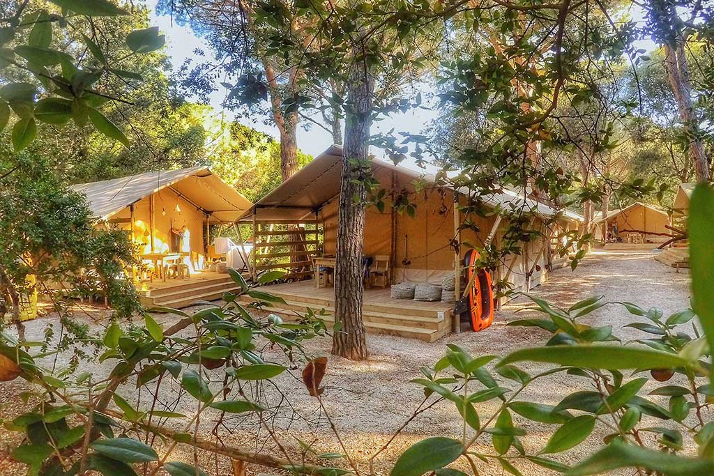 Camping per bambini a Castiglione della Pescaia, Camping Maremma Sans Souci, country lodge