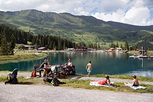 Tirolo, escursioni per bambini nelle malghe, Seealm