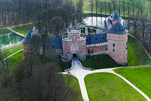 Le Fiandre di Bruegel, castello Gaasbeek