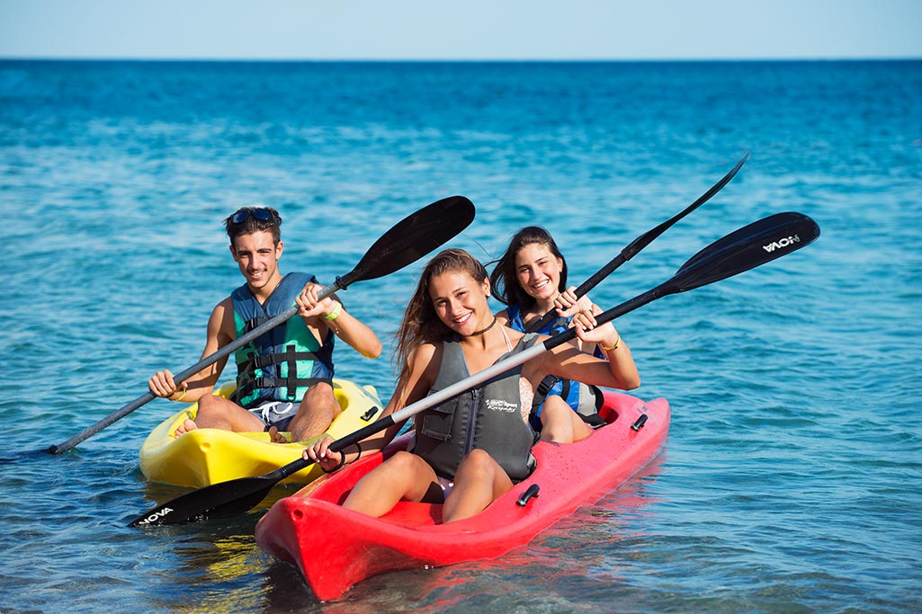 VOI Floriana resort per bambini in Calabria a Simeri, canoa