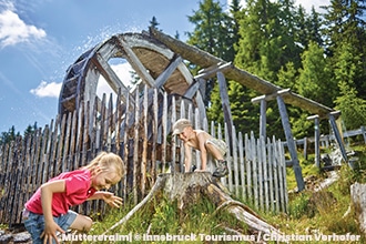 estate a Innsbruck con i bambini, Muttereralm, giochi d'acqua