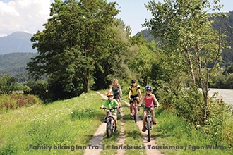 estate a Innsbruck con i bambini, gite in bicicletta