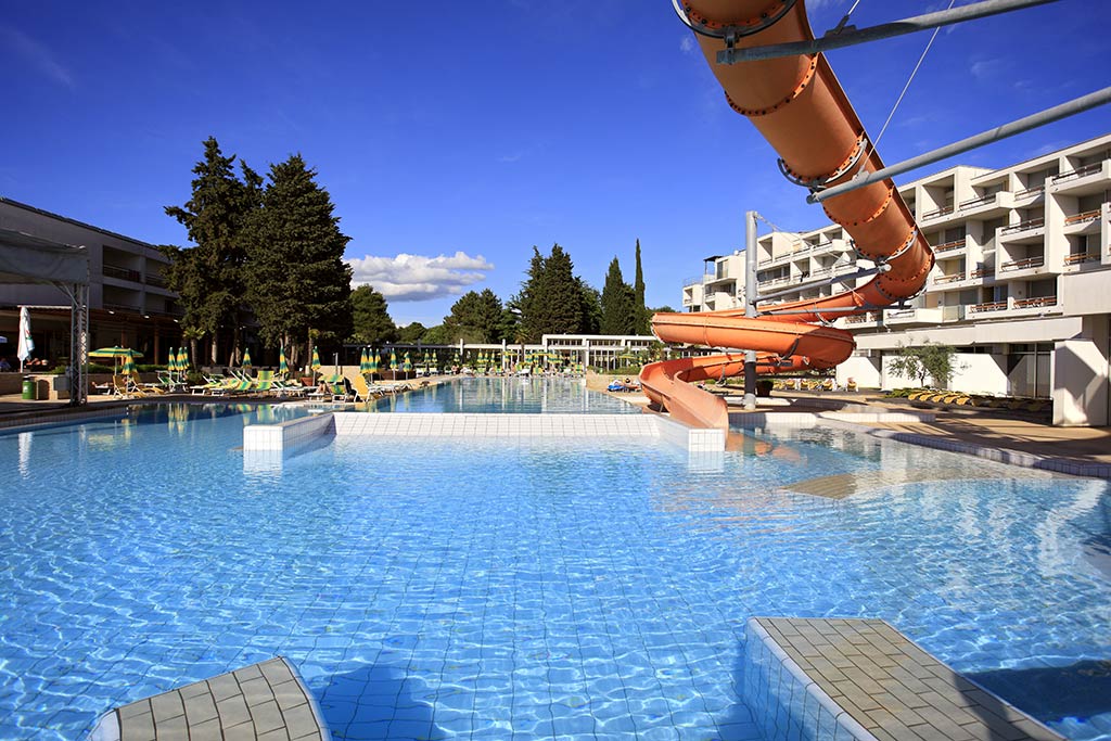 Falkensteiner Borik Hotel per bambini in Croazia, scivolo