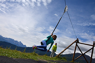 Passeggiate in montagna per bambini d'estate, Chamois 