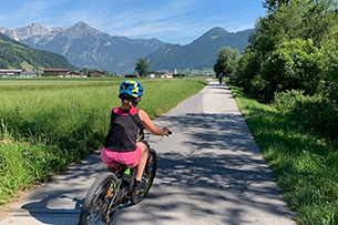 Valle dello Zillertal con i bambini, ciclabile in e-bike