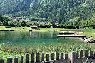 Valle dello Zillertal con i bambini, lago balneabile Schlitters