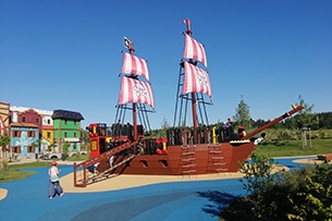 Parco Legoland Germania a Gunzburg, galeone pirati