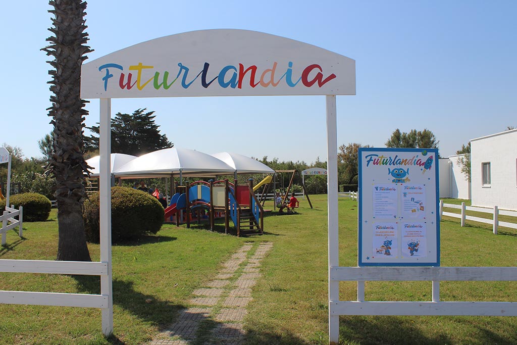 Villaggio Futura Club Torre Rinalda per bambini in Puglia, area giochi