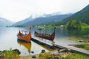 Viaggio alla scoperta dei Vichinghi in Norvegia, navi vichinghe