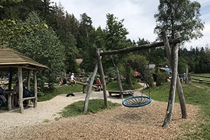 Pilatus con i bambini, parco giochi Krienseregg
