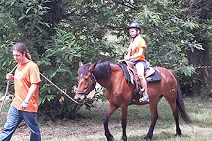 Lunigiana con i bambini, cavalli