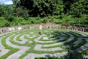 Weekend a Merano con i bambini, giardino labirinto