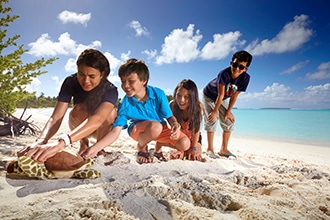 Natale e Capodanno al caldo con bambini, Polinesia. The Brando resort