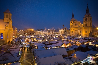 Viaggio di Natale nel Baden-Württemberg, Ludwigsburg Market