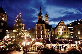 Viaggio di Natale nel Baden-Württemberg, Stoccarda