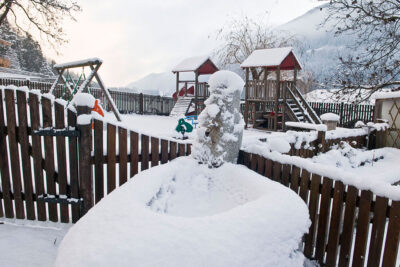 Residence per bambini Obermoarhof in Val Pusteria, inverno