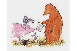 La Casa invernale dell'orso, libro illustrato per bambini a partire da 3 anni