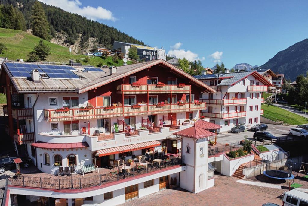 Family Hotel Andes in Val di Fassa, esterni