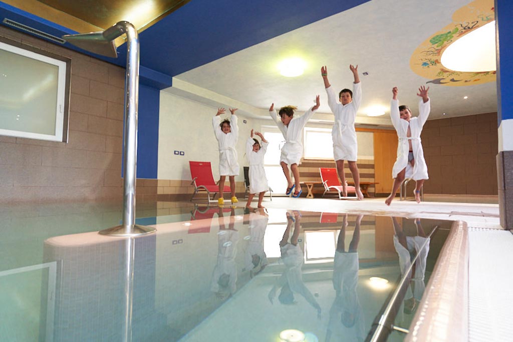 Family Hotel Andes in Val di Fassa, piscina bambini