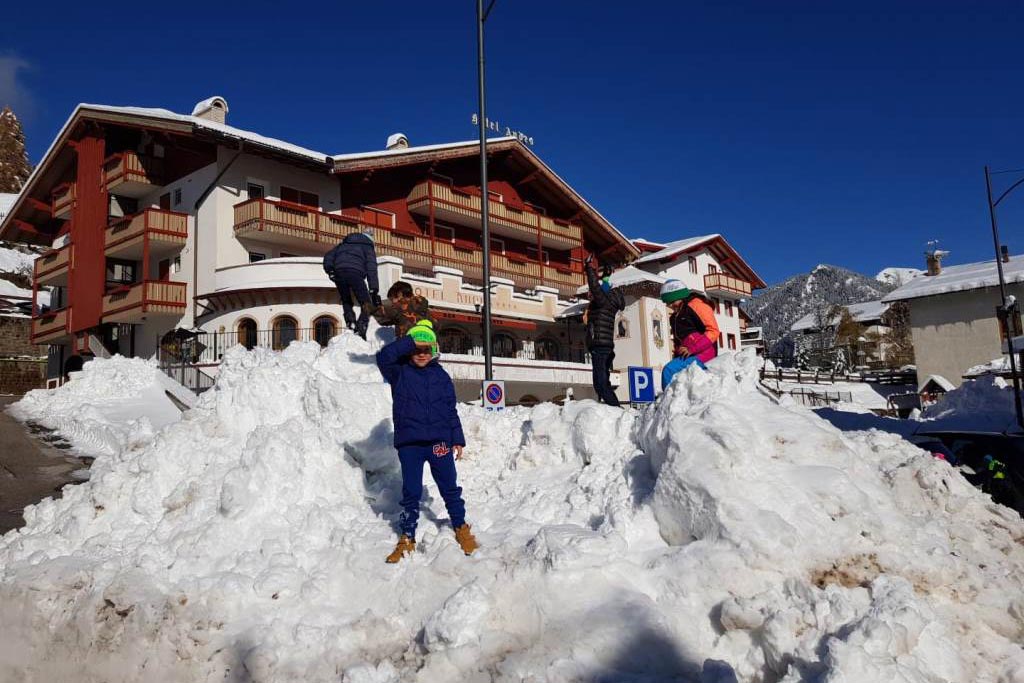 Family Hotel a Vigo di Fassa, Family Hotel Andes in Trentino, inverno