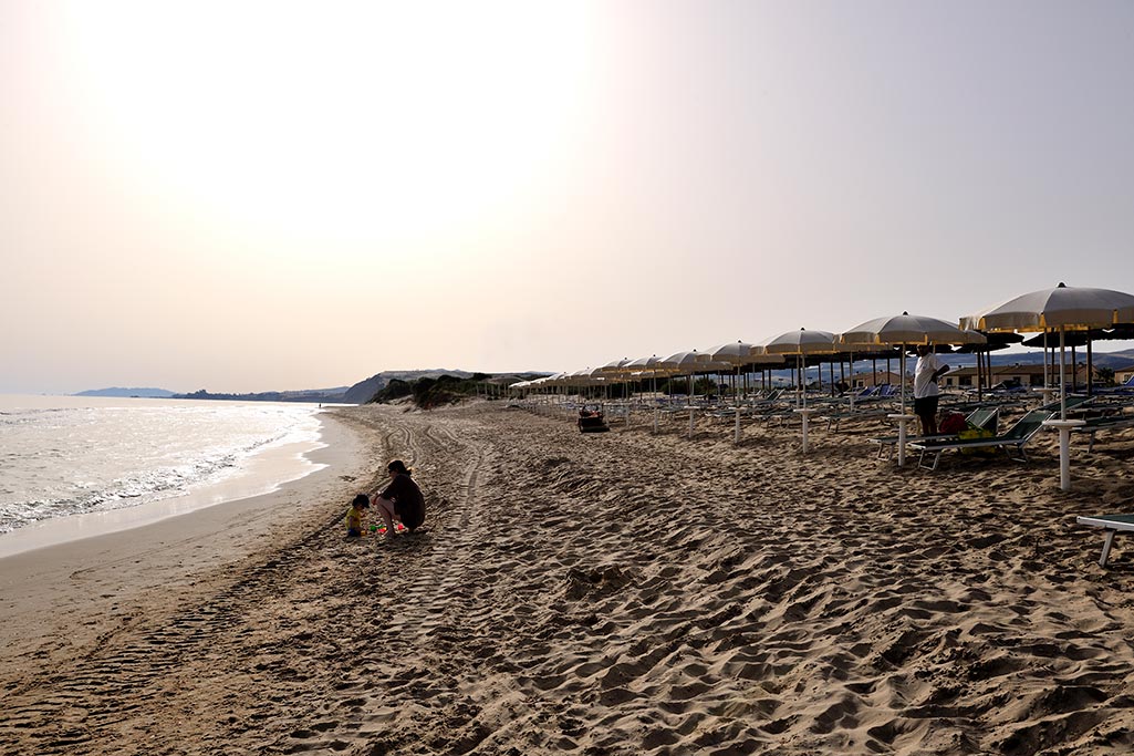 Sikania Resort & Spa per bambini in Sicilia, spiaggia