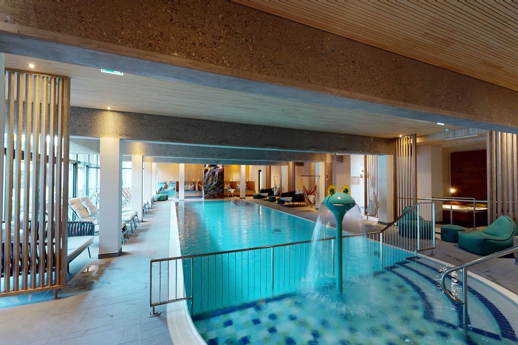 Austria, Hotel Die Post, piscine interne