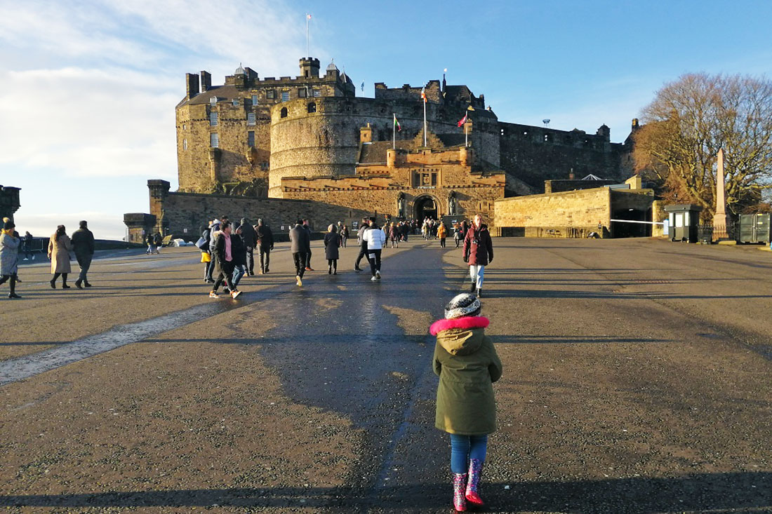 Edimburgo con bambini, il Castello