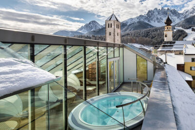 Family Hotel Cavallino Bianco San Candido, per bambini in Val Pusteria, wellness panoramico