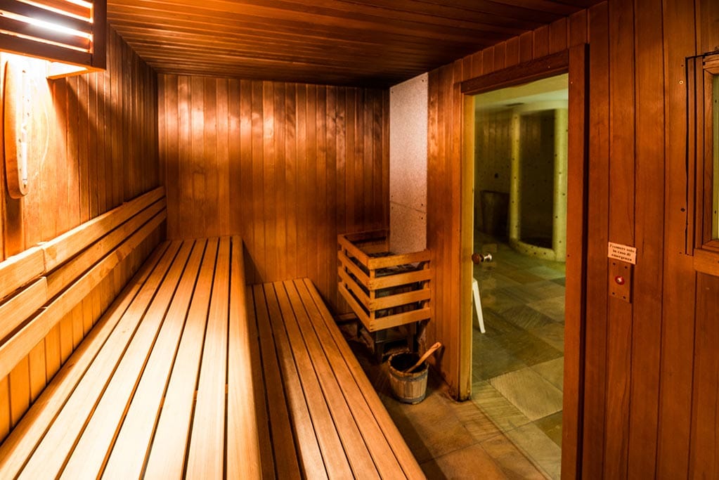 Family Hotel Rosa degli Angeli a Pejo in Val di Sole, sauna