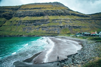 Spiagge alle isole Faroe