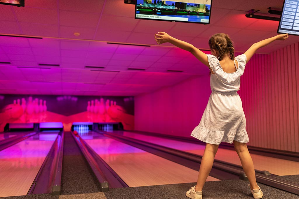 Quellenhof Luxury Resort per bambini vicino Merano, bowling