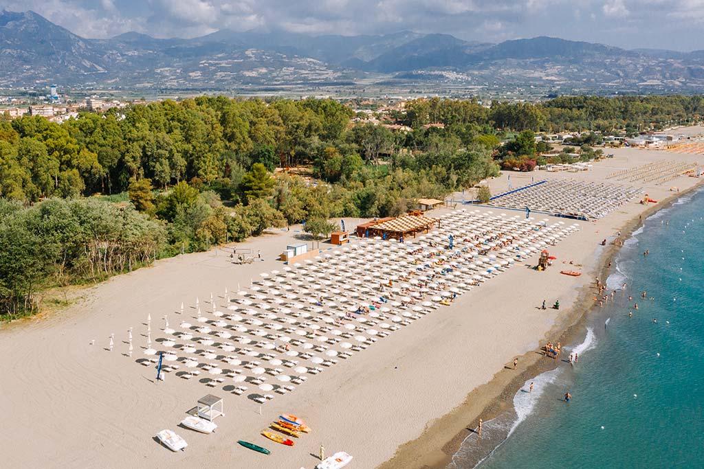 Valtur Calabria Otium Resort per bambini vicino Sibari, vista spiaggia