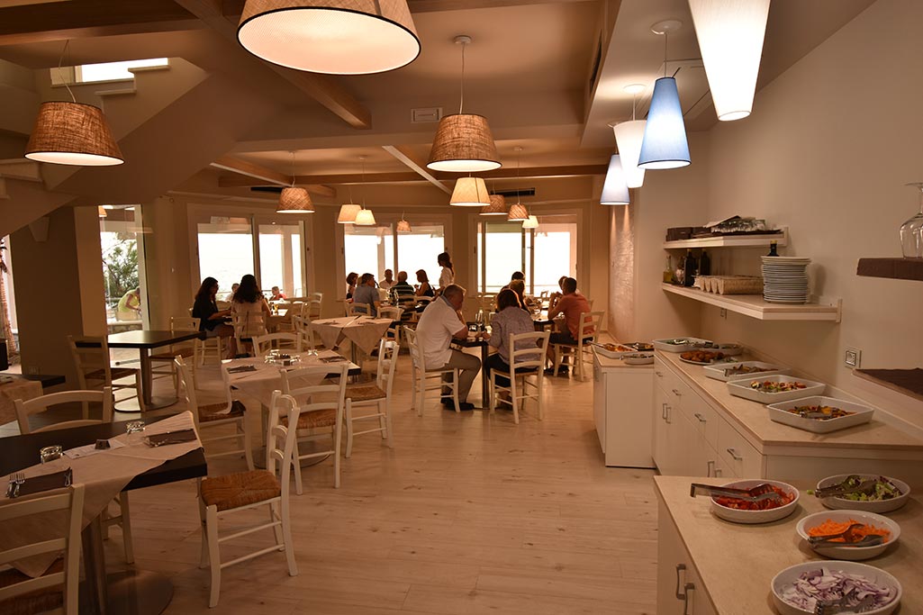 Resort Baia del Godano per bambini in Calabria, ristorante