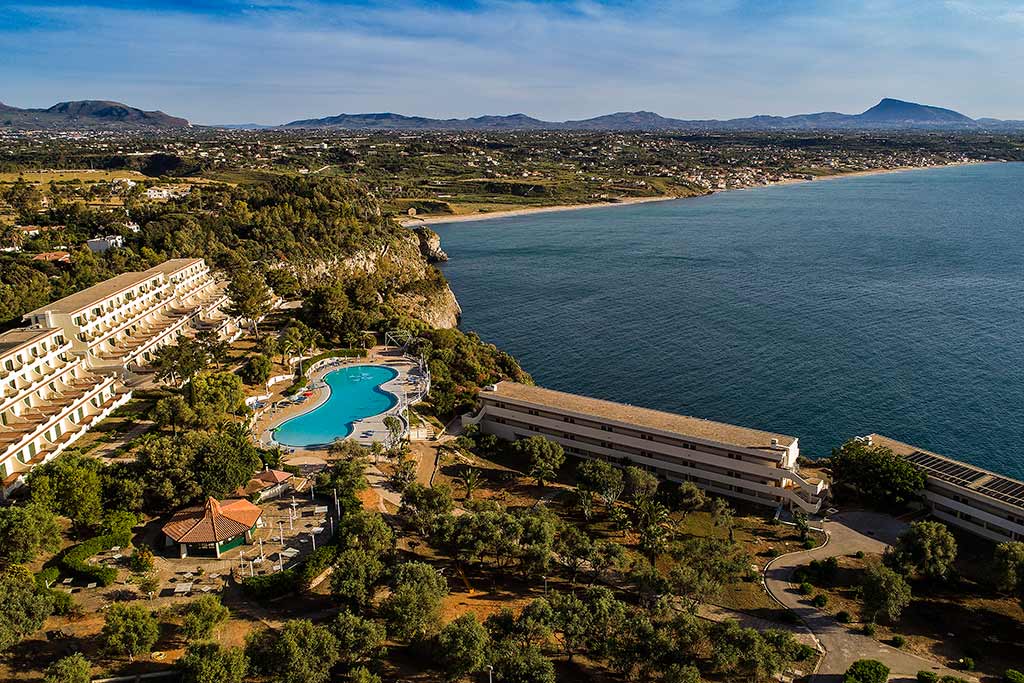 CDSHotel Terrasini resort per bambini in Sicilia, vista aerea