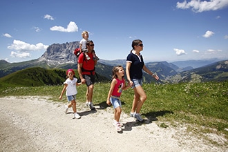 Val Gardena con bambini in estate, passeggiate family