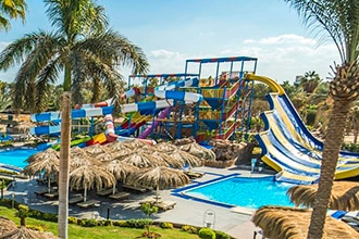 Family Hotel con acquapark spaziali per bambini, sul mare, Hurgada Sunrise Aqua Joy, Egitto