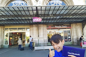 Interrail con bambini, Francia, stazione Gare de Lyon