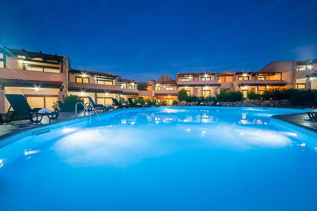 Gravina Resort, ville e case vacanza per famiglie in Sardegna settentrionale, vista appartamenti esterno