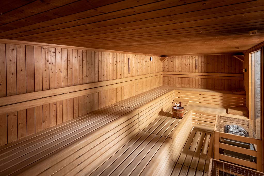 AlpHoliday Dolomiti family hotel per bambini in Val di Sole, sauna