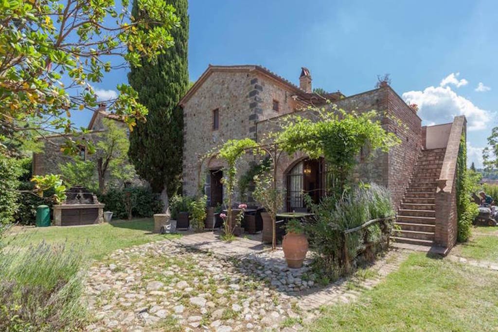 Agriturismo Borgo Santa Maria per famiglie vicino Orvieto, panoramica casolari