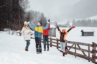 Divertimento in inverno, copy foto: Brandnamic (Familienhotels Südtirol)