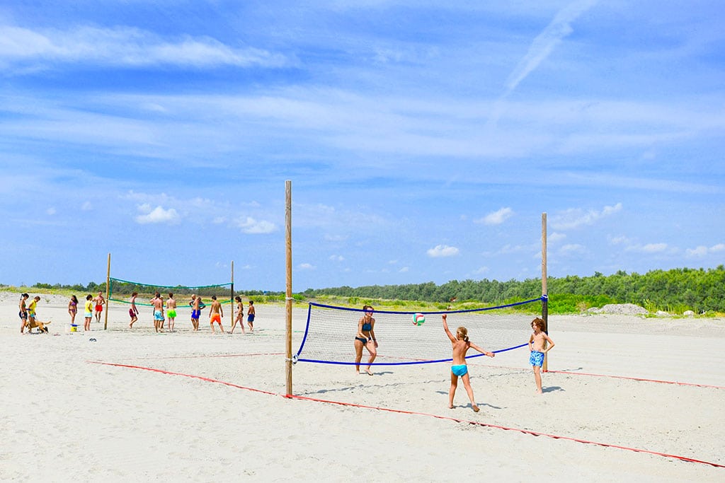 Barricata Holiday Village, per bambini nel Delta del Po, sport in spiaggia
