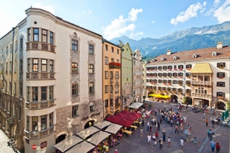 Innsbruck, estate con i bambini, centro storico e Tettuccio d'Oro