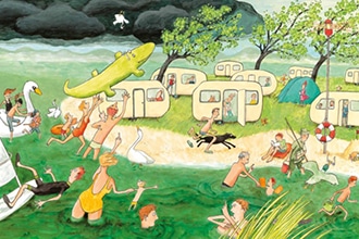 Camping, recensione del libro per bambini