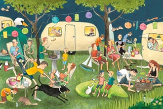 Camping, recensione del libro per bambini