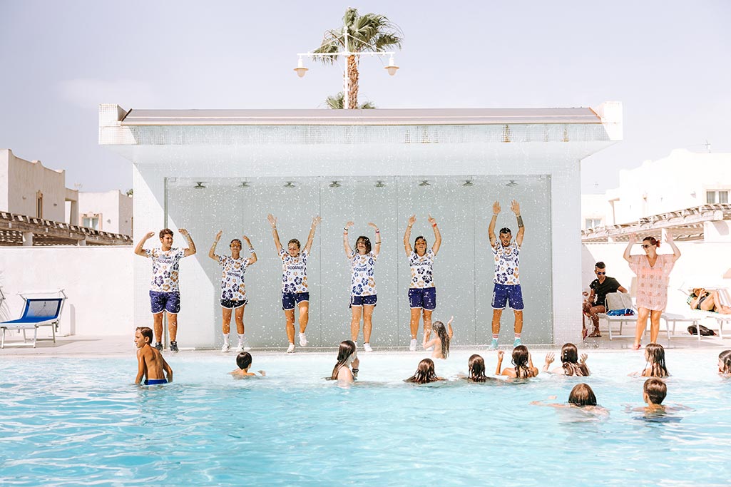 Nicolaus Club Borgo Rio Favara Resort per bambini vicino Ragusa in Sicilia, animazione in piscina