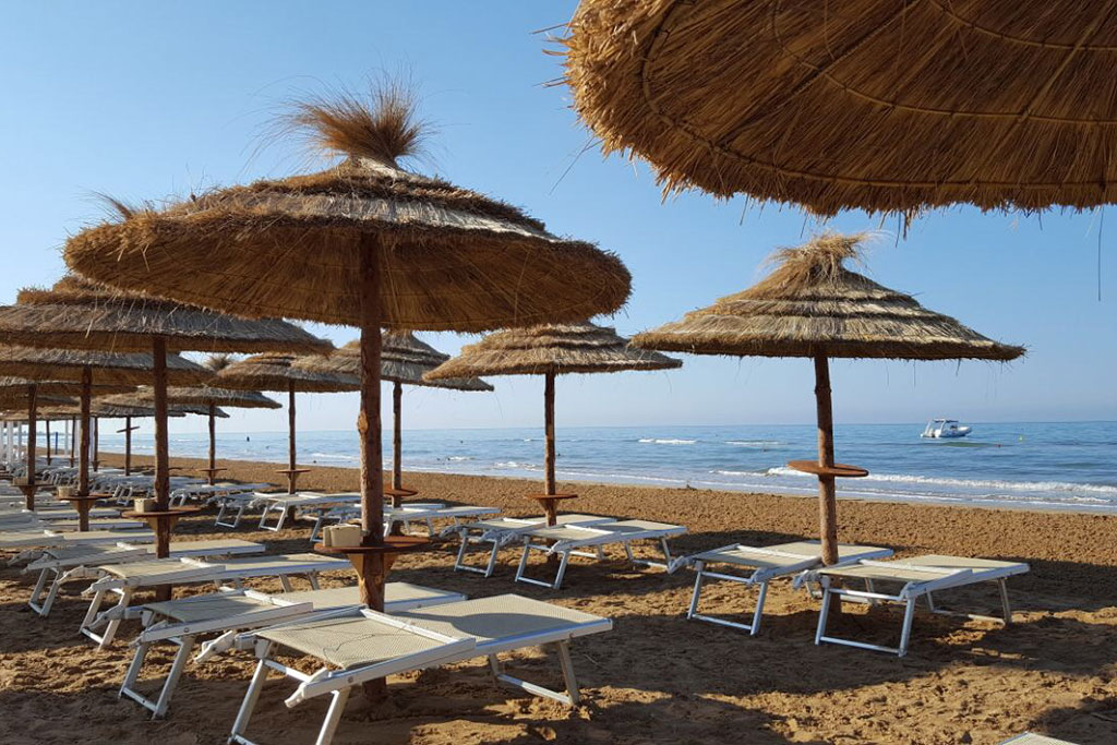 Nicolaus Club Borgo Rio Favara Resort per bambini vicino Ragusa in Sicilia, spiaggia