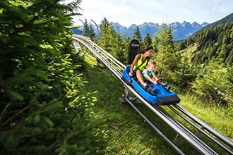 Val di Fiemme in estate con i bambini, MontagnAnimata. alpine coaster