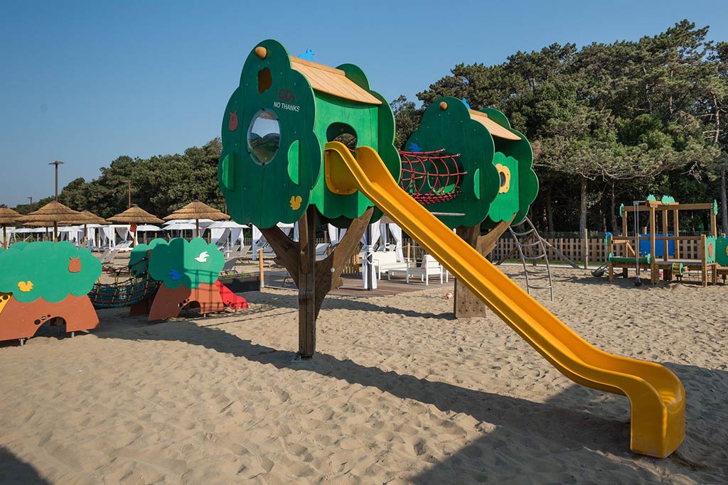 Lino delle Fate Eco Village Resort per bambini a Bibione, giochi bimbi
